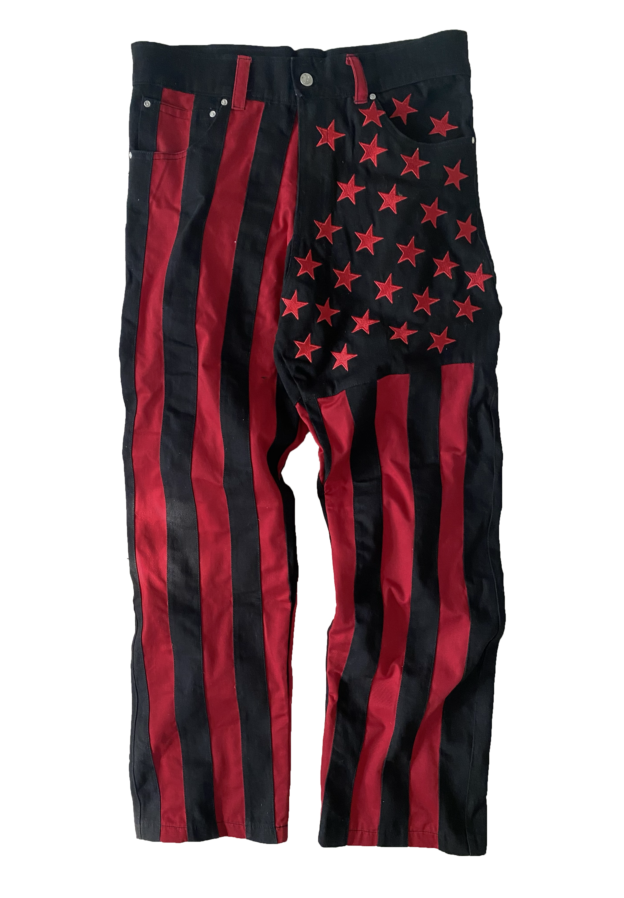 failure flag boot-cut denim in cotton
